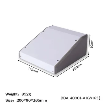 200x90x165mm Железен корпус Електронна разклонителна кутия Желязна PCB кутия Персонализирана кутия за захранване на DIY Кутия за свързване на тел