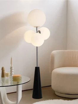 XL Подова лампа Креативна минималистична лава спалня Учебна атмосфера Настолна лампа Диван Вертикална лампа