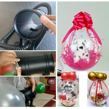 балон разширител машина балон машина бебе душ рожден ден парти сватбена украса подарък балон пълнител пълнеж инструмент достъп