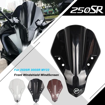 ЗА CFMOTO 250SR 300SR 250 300 SR MY22 2019 2020-2023 2022 2021 Мотоциклет предно стъкло преден вятър дефлектор щит екран въздушен поток