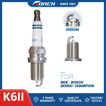 Запалителна система Двойна иридий Saprk Plug Torch K6II Свещи за ESCORT/FIESTA/ORION/SCORPIO/BCPR6ES По-дълъг живот