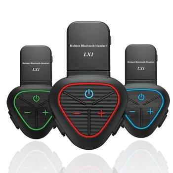 Каска уоки слушалки мотоциклет домофонна водоустойчива Bluetoothcompatible 5.3 безжична безжична безръчна повиквания против заглушаване слушалки