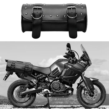 Мотоциклет багаж седловина чанта PU кожа мотоциклет аксесоари Moto раница мотоциклет чанта