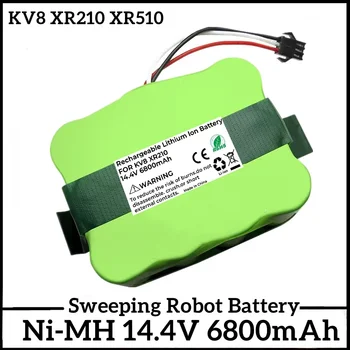 14.4V SC Ni-MH акумулаторна батерия 6800mAh Прахосмукачка Sweeping Robot за KV8 XR210 XR510 XR210A XR210B XR510B XR510D