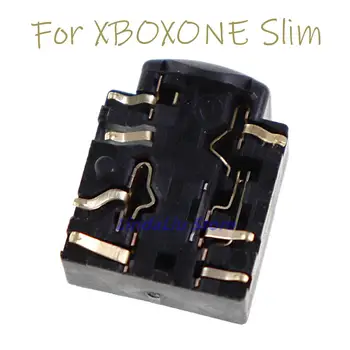 1pc 3.5mm слушалки свържете порт гнездо слушалки слушалки конектор жак щепсел порт за Xboxone S за Xbox един S контролер