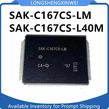 1PCS SAK-C167CS-L40M Автомобилна PC платка CPU чип опаковка QFP144 SAK-C167CS-LM