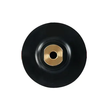  3 / 4 инчов гумен подложка за полиране шлифовъчен диск държач за подложка M10 M14 резба кука и контур за ъглошлайф