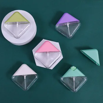 30ML преносим прозрачен диамант цветна капачка карта спрей парфюм козметични контейнери алкохол за многократна употреба пластмасови бутилки