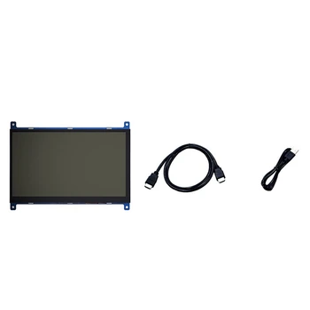 7-инчов LCD дисплей -съвместим сензорен екран 1024X600 резолюция капацитивен сензорен екран поддържа за Raspberry Pi издръжлив