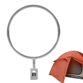 Camping Table Light Holder Неръждаема стомана Desktop Bracket Camping Light Stand Гъвкави външни къмпинг светлинни стълбове