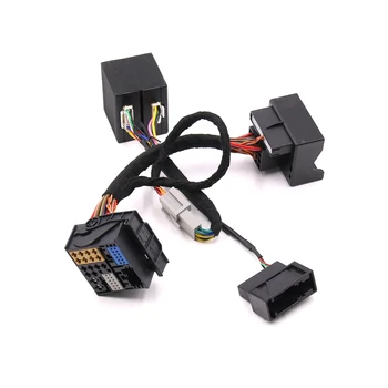 CVBS сигнал конвертор адаптер кутия за оригинален RGB камера MIB 2 682 LCD STD2 PQ + / NAV РАДИО ЕДИНИЦА