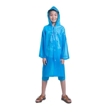 EVA Туризъм Лека защита от туризъм на открито Защита от дъжд Удебелена мода за еднократна употреба Творчески детски дъждобран