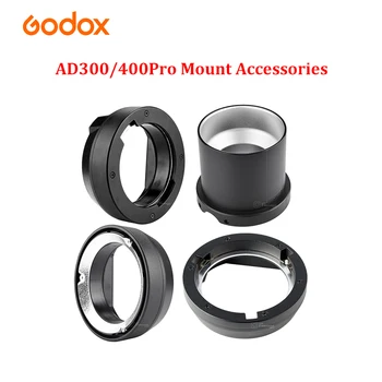 Godox Flash AD400Pro Bowens Elinchrom Porfoto Mount Сменяем пръстен адаптер за AD400 Pro AD300Pro Flash аксесоари
