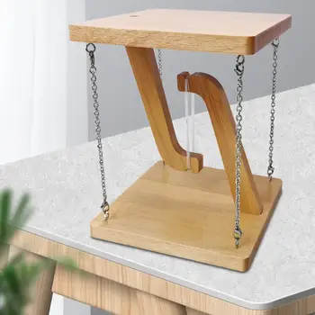 Gravity Tensegrity Table Rustic Modern Wooden Speaker Holder Learning Education Toy for Desk Table Office Shelf Physics Gift