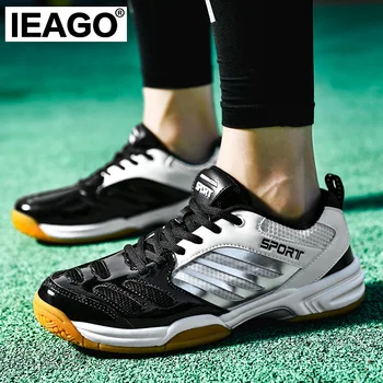 IEAGO Баскетболни обувки за мъже Дамски ежедневни антихлъзгащи се спортни маратонки на открито