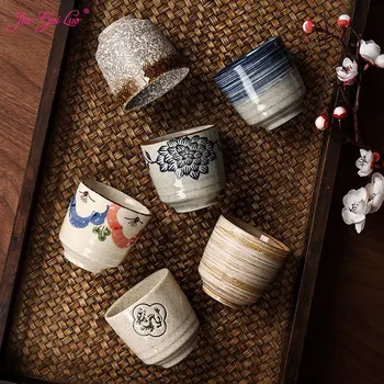 JIA GUI LUO-Керамични чаши за чай, чаши по японски стил, I023, 200ml