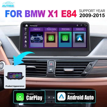 Linux Автомобилно радио За BMW X1 E84 2009-2015 Мултимедиен плейър iDrive безжичен carplay андроид автоматично докосване екран GPS радио главата единица