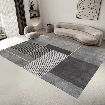 Nordic геометричен килим за хол декорация на дома диван маса голяма площ килими спалня вход изтривалка стая фоайе мат