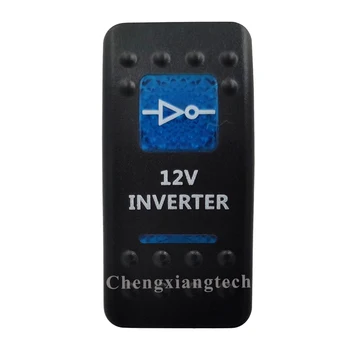 Printed Blue Rocker Switch Cap 12V инвертор за Carling Arb Car Boat Rocker Switch 12v 24v, Cover Only !! Няма база за превключване !!