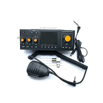 RS-918 Plus HF SDR приемо-предавател MCHF-QRP приемо-предавател Любителско късовълново радио с микрофонно зарядно устройство 3.4AH EU Plug