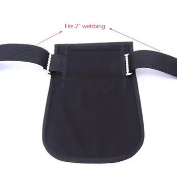 Scuba гмуркане бедрото джоб технически гмуркане торбичка тегло джоб чанта за съхранение за подводен водолаз плуване гмуркане черен