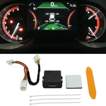 TPMS Система за следене на налягането в гумите Цифров LCD дисплей на таблото Автоматична аларма за сигурност за Toyota Rav4 Xa50 2019 2020