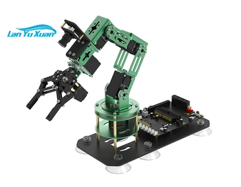 Yahboom AI Visual Robot Arm ROS Open Source Programming Kit with Python3 programming language design for Jetson Nano 4GB B01