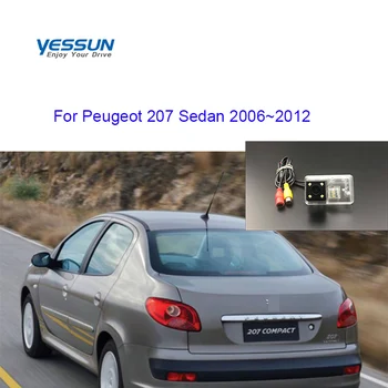 Yessun камера за задно виждане За Peugeot 207 седан 2006 ~ 2012 резервна камера / регистрационна табела камера / камера за паркиране