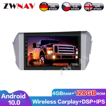Аудио стерео аксесоари за кола ZWNAV 128G Carplay Android 10.0 Auto Radio DVD плейър за Toyota Innova 2015-2018 R GPS Head unit