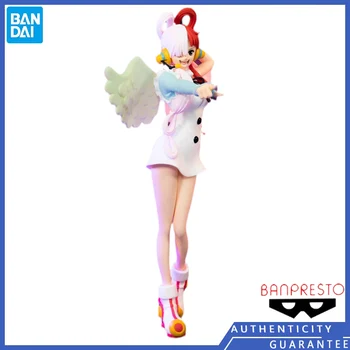 [В наличност] Bandai Banpresto Едно парче искрящи талисмани Ута Ред Театрална версия Награда Гаражен комплект Модел играчки Подаръци