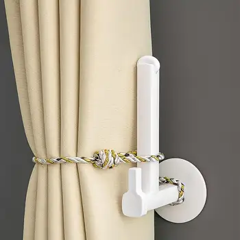 Висококачествени завеси Tiebacks куки Универсален дом декоративни малки завеси вратовръзка обратно кука трайни силна завеса задържане кука