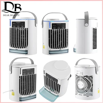  въздушен охладител хладилен вентилатор пулверизатор регулируем преносим воден спрей кондициониране ултразвукова пулверизация USB
