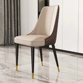Ергономичен модерен стол за хранене Regale Мързелив салон Вътрешна възглавница столове минималистичен дизайнер Cadeiras de Jantar мебели за дома
