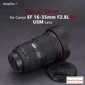 за Canon EF 16-35mm f/2.8L III USM Lens Premium Decal Skin за EF16-35 f2.8L III Lens Protector Cover Film 1635 III Стикер