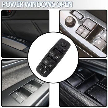 За Chrysler 300C Dodge зарядно устройство Ram 1500 преден ляв главен прозорец превключвател регулатор бутон за управление конзола 68231805AA 68139805AB