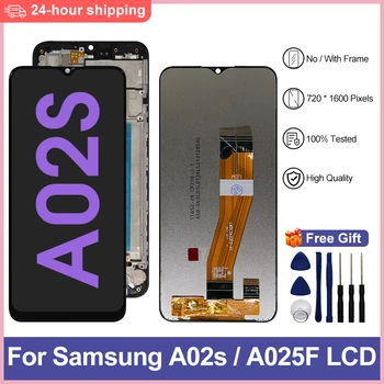 За Samsung Galaxy A02S дисплей SM-A025G / DS LCD сензорен екран дигитайзер дисплей за Samsung A02S LCD SM-A025F / DS SM-A025G / DS