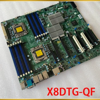 За Supermicro дънна платка X58 Xeon процесор 5600/5500 серия SATA2 PCI-E 2.0 DDR3 X8DTG-QF