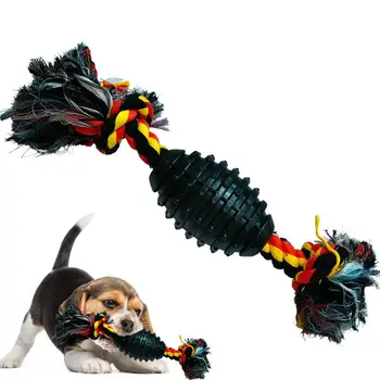 Куче дъвчете въже Интерактивна играчка за въже за кученца Безопасни играчки за домашни любимци Трайни играчки за кученца Обучение по време на игра
