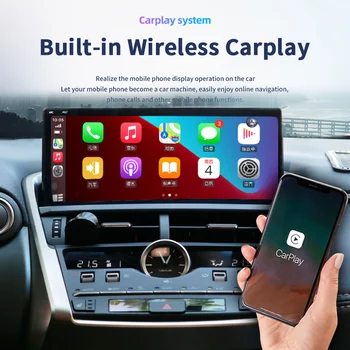Мултимедийно видео за Lexus NX200t NX300h NX 2018 NX300 6GB + 128GB стерео Android 13 Car Radio 2Din CarPlay стерео GPS плейър