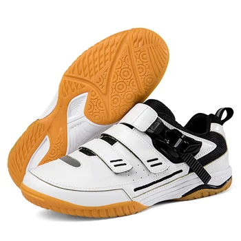 Нови обувки за тенис на маса Мъжки бадминтон Волейболни обувки Висококачествени обувки за тенис голям размер 35-46 Пинг-понг волейболни маратонки