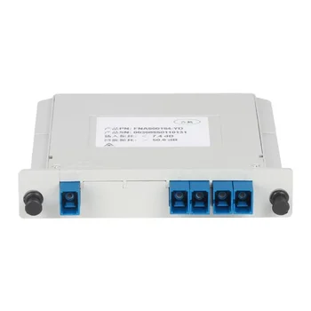 Оптичен сплитер за влакна 1-4 1-8 SC UPC / APC Кутия за касети Plug-in Тип оптичен сплитер