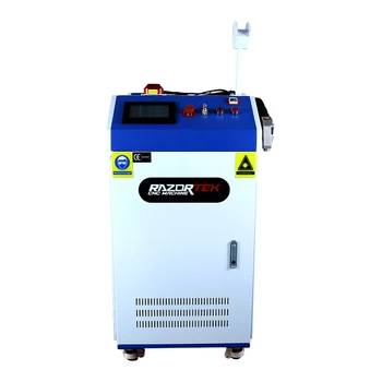  препарат за отстраняване на ръжда лазерен почистващ инструмент Razortek 1000w 1500w 2000w 3000w преносима машина за почистване на лазерни влакна