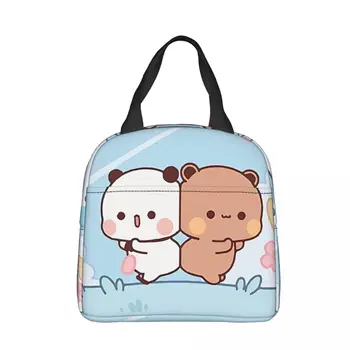 Пролетна преносима чанта за обяд Bubu и Dudu Anime Ice Cooler Pack Изолация Пикник чанти за съхранение на храна