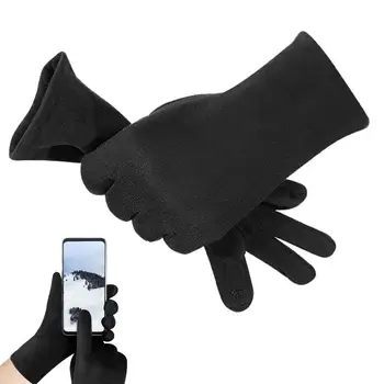 Ръкавици за бягане Мъжки ветроупорни мъжки сензорни работни ръкавици Мъжки термични ръкавици за бягане Колоездене Текстови съобщения Шофиране
