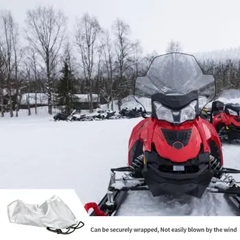 Снегомобил покритие UV устойчиви прахоустойчив Trailerable моторни шейни покритие Trailerable сняг машина шейна покритие тежкотоварни