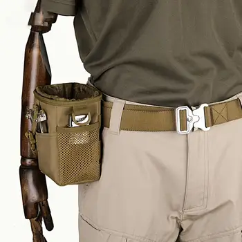 Тактическа чанта многофункционална голяма капацитет водоустойчиви мъже на открито военна талия Fanny пакет мобилен телефон торбичка за къмпинг