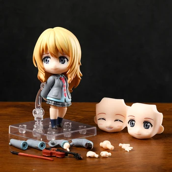 Твоята лъжа през април Miyazono Kaori 2113 Действие фигура лицето сменяеми играчки колекция модел кукла подарък