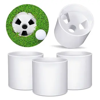 Трайни пластмасови помощни консумативи Golf Putter Cup Инструмент за практика Голф обучение Golf Hole Cup