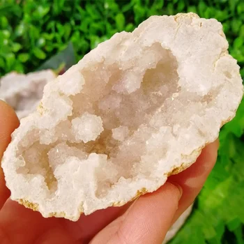 Търговия на едро Голям естествен ахат геоде кварцов клъстер кристал Мадагаскар лечебен образец руда Рейки подаръци