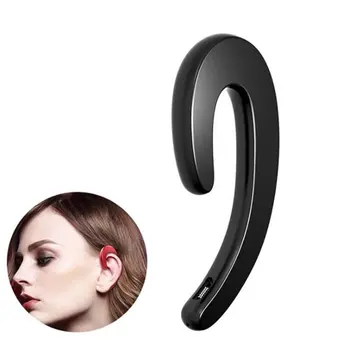 Ултра тънка кука за уши Безжична V4.1 слушалка Спортна слушалка Костна проводимост Безжични слушалки